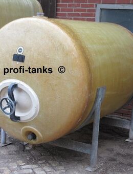Polyestertank 2.500 L GFK-Tank Wassertank Futtermitteltank Molketank - Nordhorn