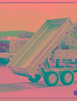 Neptun Kipper N27-256-2 - 2700 kg Tandemachser - PKW Anhänger NEUFAHRZEUG - Oelsnitz