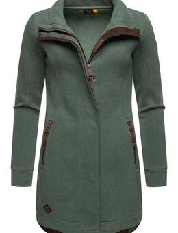Ragwear Sweatjacke Letrice Sportliche Zip-Jacke mit hohem Kragen
