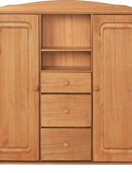 Home affaire Highboard Mette, Stauraumschrank mit 3 Schubladen und verstellbaren Einlegeböden