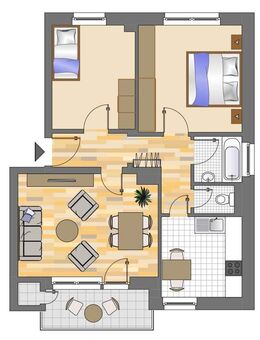 Demnächst frei! 3-Zimmer-Wohnung in Siegen Dillnhütten - Siegen (Universitätsstadt)