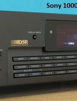 Sammler Obiekt Seltene Sony DAR-1000ES DSR Tuner Digital Satellite Radio - Dübendorf