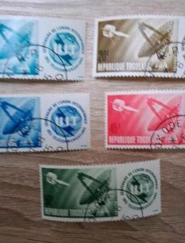 Briefmarken Togo 1965 ITU Satz komplett gestempelt - Görlitz