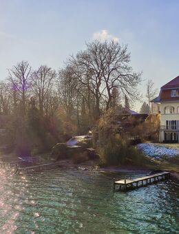 Exklusive Wohnung am See mit privatem Seezugang und traumhaftem Ausblick - Seeshaupt
