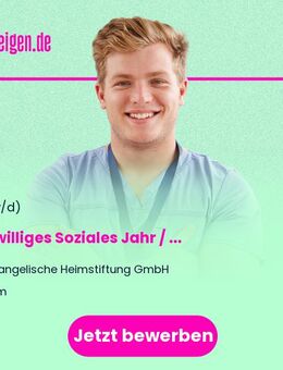 Freiwilliges Soziales Jahr (FSJ) / Bundesfreiwilligendienst (BFD) in der Altenpflege - Ulm