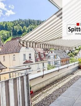 Penthouse: 2-Zimmer-Wohnung mit großer Terrasse im Zentrum barrierefrei - Schramberg