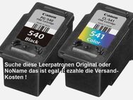 Sammler sucht kostenlose Drucker Leerpatronen Canon PG 540(xl) und CL 541(xl) auch NoName. - Rheine