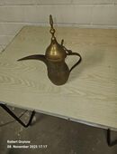 Zinnbecher Kaffeekanne Kerzenständer in 40549