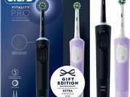 Oral-B Elektrische Zahnbürste Vitality Pro, Aufsteckbürsten: 2 St., 3 Putzmodi, Doppelpack