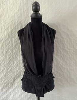 Schwarzer Body mit Spitze | Hunkemöller Private Collection | Gr. L - Hamburg