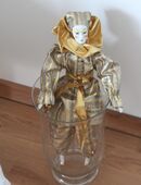 Porzellan Harlekin / ca. 42 cm in 38446