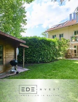 Familienidyll in Obermenzing: Traumhaftes Reihenmittelhaus direkt an der Maibaumwiese - München