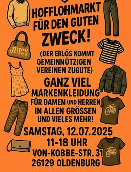 Hofflohmarkt für den guten Zweck!!! 12.07.25!! - Oldenburg