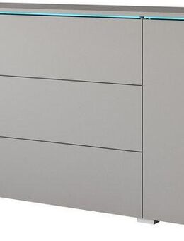 INOSIGN Sideboard VERA, grifflos, verstellbare Einlegeböden, Wahlweise mit oder ohne Beleuchtung