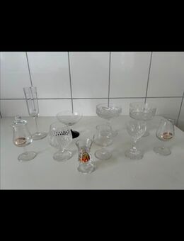 Verschiedene Trinkgläser - Dortmund