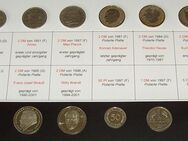 12 ausgewählte DM-Münzen von 1950 bis 1997 - Bamberg