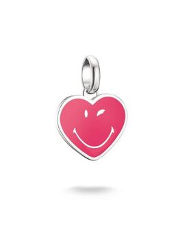 THOMAS SABO Charm-Einhänger SMILEYWORLD® Heart Charm - Connect
