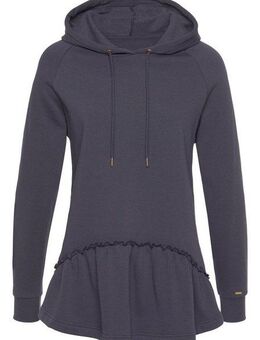 LASCANA Kapuzensweatshirt mit Rüschen, Loungeanzug, Hoodie
