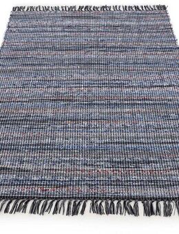 carpetfine Teppich Kelim Chindi, Wendeteppich, rechteckig, Höhe: 6 mm, handgewebt, Fleckerlteppich mit Fransen, auch vielen in Läufergrößen