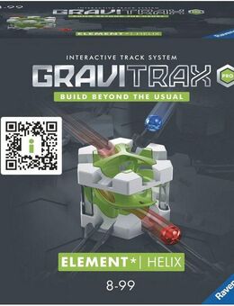 Ravensburger Kugelbahn-Bausatz GraviTrax PRO Element Helix, Made in Europe