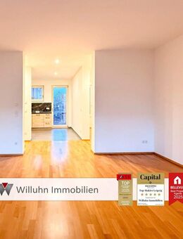 *ab sofort* Traumhafte 2-Zimmer Wohnung mit hochwertiger Einbauküche I 2 Balkone I Fußbodenheizung - Leipzig