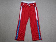 Workout Fitness Sweatpants Hose rot weiß blau Streifen XL - Niddatal