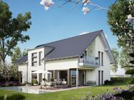 Bauen mit LivingHaus Edersee Zweifamilienhaus Solution 204 L - Zwei Familien, ein Zuhause. Gemeinsam leben, individuell gestalten. - Vöhl