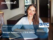 Manager Assistant (m/w/d) in Teilzeit - Ettlingen