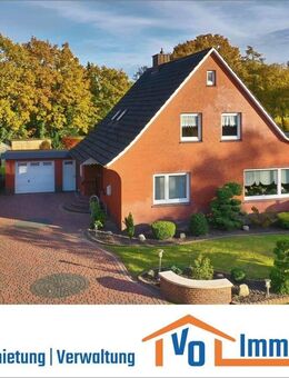 Gemütliches Einfamilienhaus mit Garage in idyllischer Sackgassenlage von Friedeburg-Wiesedermeer - Friedeburg