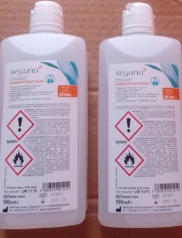 SEGUNA ETHASEPT - 500ml - NEU/ unbenutzt/ungeöffnete 2x Händedesinfektionsmittel - Landau (Pfalz)