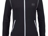 LASCANA ACTIVE Trainingsjacke Black Marble Trainingsjacke mit Kontrastnähten und Stehkragen
