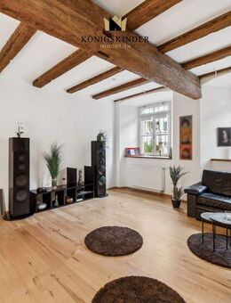 Charakterstarke Zweizimmerwohnung im historischen Altbau - Großbottwar