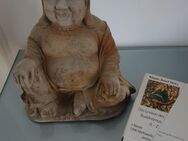 Großer, schwerer Buddha Sandstein Figur & Lexikon des Buddhismus (2 Bände) TOP! - München