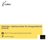 Elektriker / Mechatroniker für Anlagenelektrik (m/w/d) - Schechingen