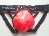 Fetisch Lack Jockstrap Neonpink Gr.S/M Neu - München