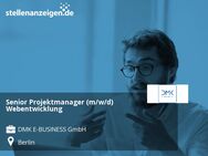Senior Projektmanager (m/w/d) Webentwicklung - Berlin
