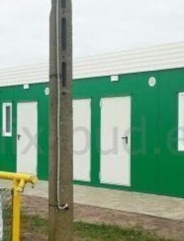 Vereinsheim "Ahaus" 5,00 x 10,00 m Container Modulhaus var. Plan - Greifswald Zentrum