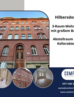 ERSTBEZUG nach Renovierung ** Wohnung mit Balkon - Chemnitz