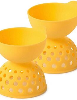 OXO Good Grips Eier-Pochierer, (Set 2-tlg), Silikon – perfekt pochierte Eier