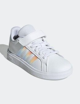 adidas Sportswear GRAND COURT 2.0 KIDS Klettschuh Design auf den Spuren des adidas Superstar