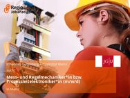 Mess- und Regelmechaniker*in bzw. Prozessleitelektroniker*in (m/w/d) - Mainz