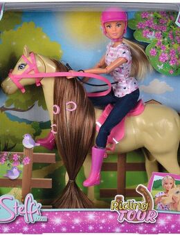 SIMBA Anziehpuppe Steffi Love, Reitausflug