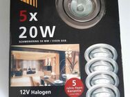 Unbenutztes 12V Halogen Einbauspot Set 5 x 20W. - Hannover