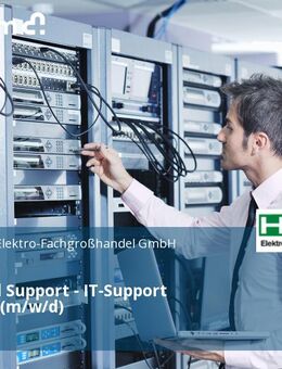 First Level Support - IT-Support Specialist (m/w/d) - Freising
