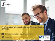 Prüfungsspezialisten/Auditoren/Interne Revision (m/w/d) - München