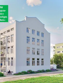 Hübsche 2-Raum-Wohnung mit Balkon und Gartenanteil - Schkeuditz