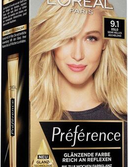 L'ORÉAL PARIS Coloration Préférence, 3-tlg., mit pflegender Formel