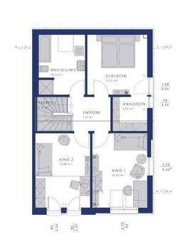 Doppelhaushälfte als Ausbauhaus in Filderstadt mit Bauplatz "CELEBRATON 139V2 Variante" - Filderstadt