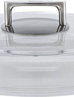 RÖSLE Deckel SILENCE, (1-tlg), Glas, Griff aus Edelstahl, für Bratpfannen, spülmaschinengeeignet