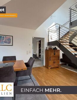 Exklusive Penthouse-Wohnung mit zwei Balkonen und Gemeinschaftsgarten - Baujahr 2008 - Bottrop